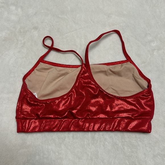 Metallic red bra top - Picture 2 of 3